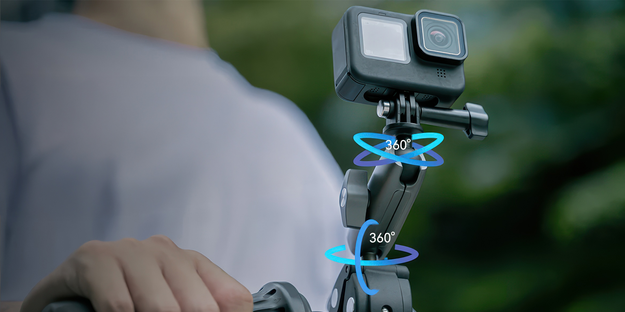 Uchwyt montażowy Telesin GP-HBM-001 Tube Clamp do kamer sportowych i aparatów